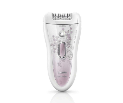 Depilator i golarka damska Philips Depilator satin perfect HP6577/00 biały